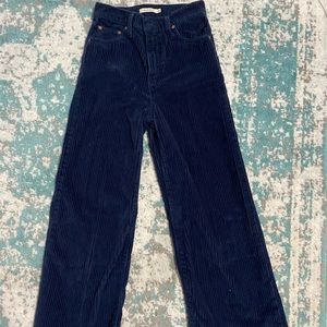 RARE Levi’s Wide Leg Crop Pants